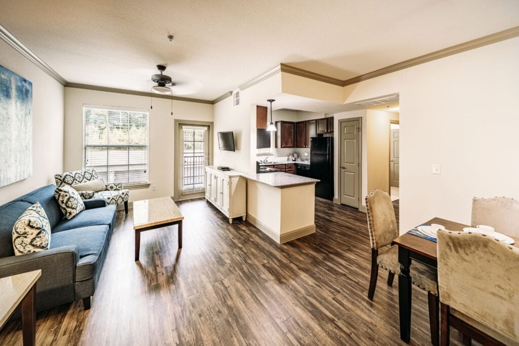 Spacious Open-Concept Apartment With Full Kitchen Available for Respite Care